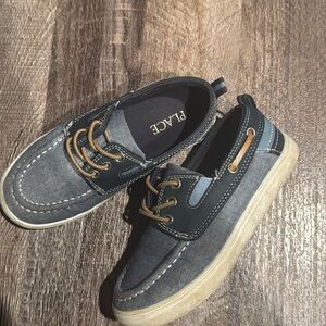 The Children's Place Blue and Tan Kids Sneakers